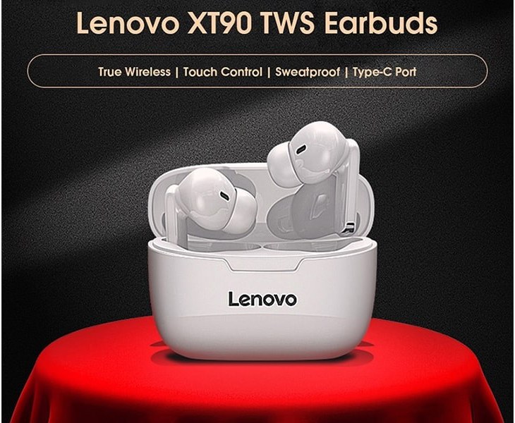 هدفون بی سیم لنوو XT90 – رنگ سفید