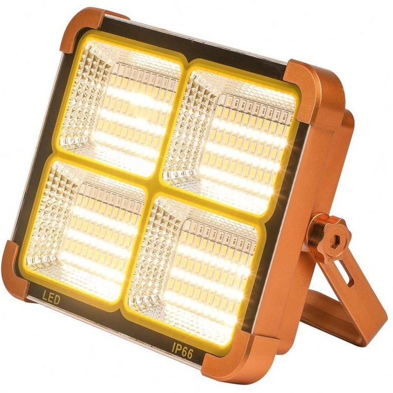 پروژکتور شارژی و خورشیدی SOLAR LED LIGHT دارای پاوربانک