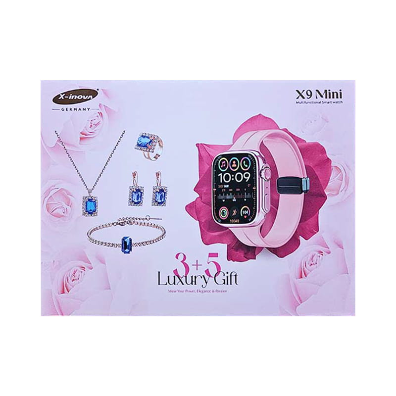 ست ساعت هوشمند و زیورآلات X9 Mini