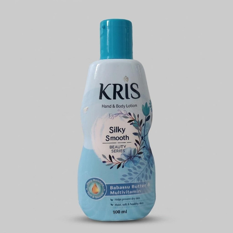 لوسیون بدن کریس مدل Silky حجم 100 میلی‌لیتر